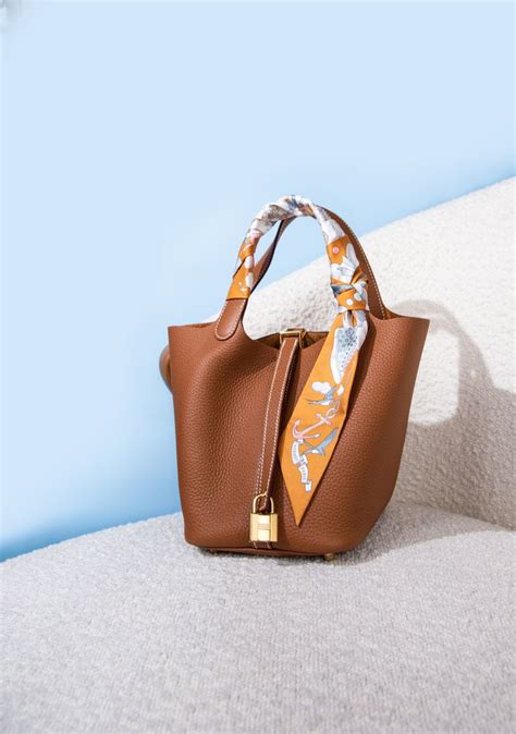 hermes picotin scarf|hermes picotin lock.